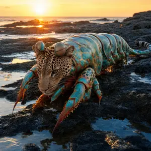 Leopard + Mantis shrimp